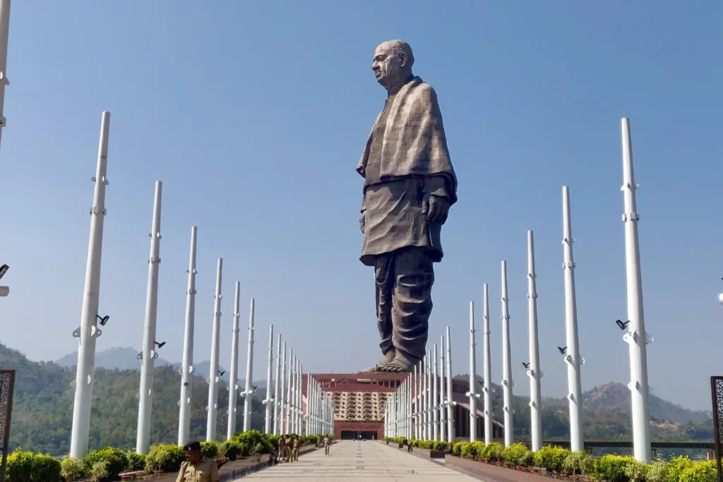 Statue of Unity dedicated to Sardar Vallabhbhai Patel.