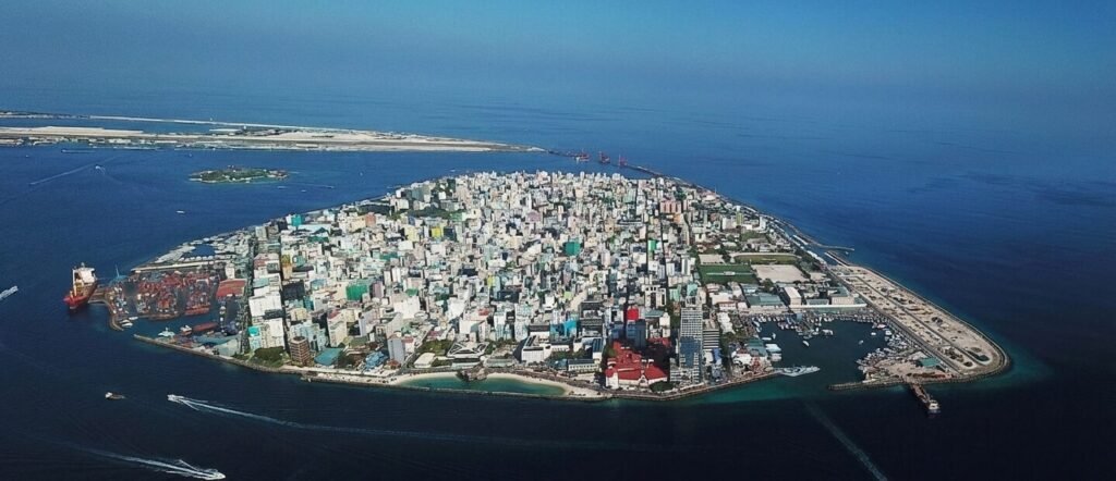 Malé capital city of Maldives where Operation Cactus 1988 coup attempt occurred