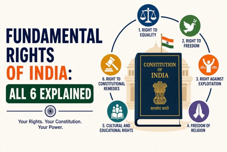 Essential Rights Fundamental Rights of India: All 6 Explained